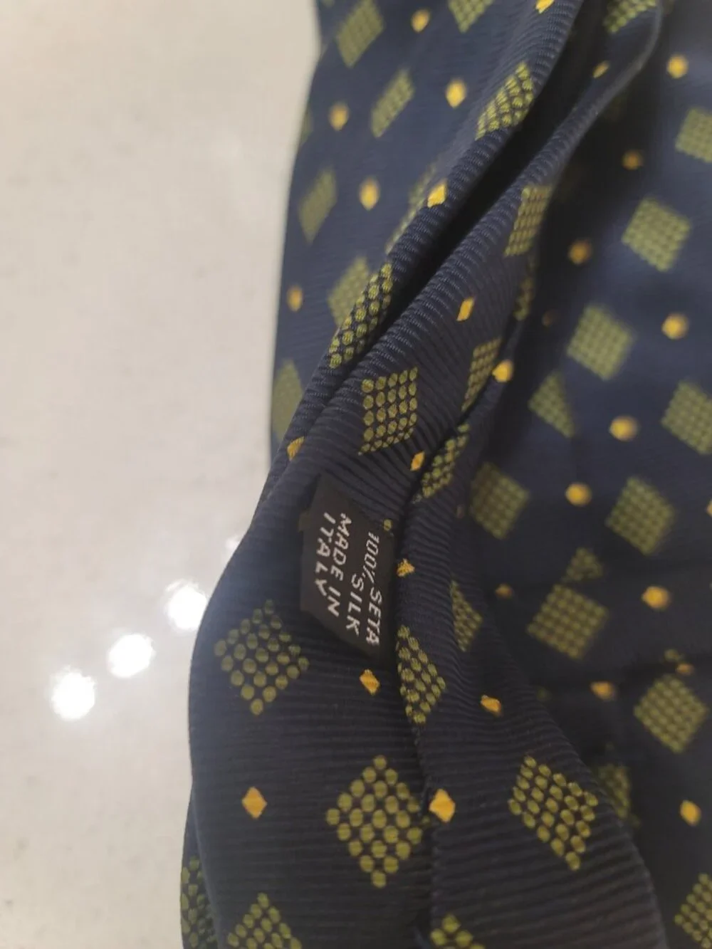 Kiton Silk Made In Italy Luxury Men’s Classic Tie Blue
